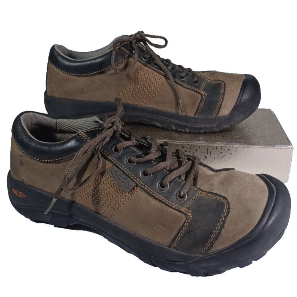 Keen Men's Austin Low Height Leather Oxford Sz 11 Outdoors Hiking - Picture 8 of 12